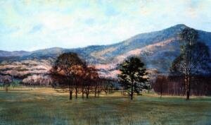 Cades Cove - Late Afternoon - 1988 - 36"x48" - acrylic